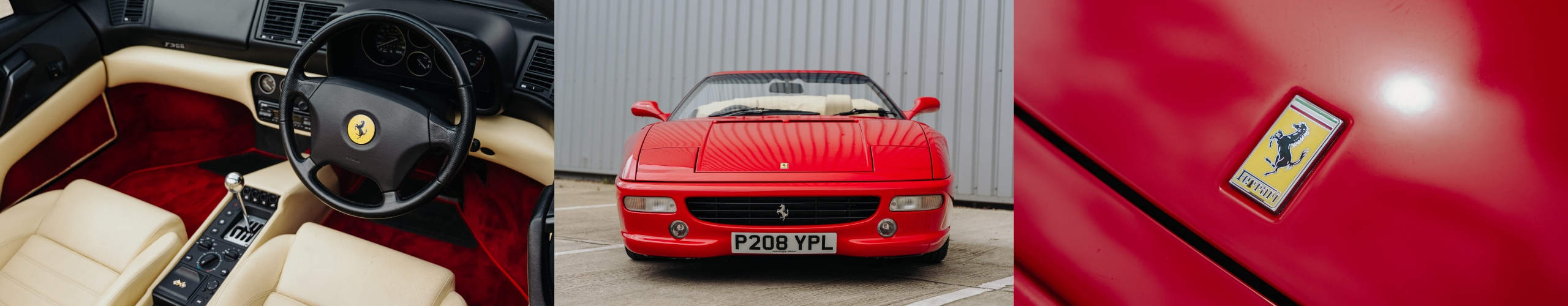 90’s Italian Flair: 1996 Ferrari F355 Spider Manual at Auction